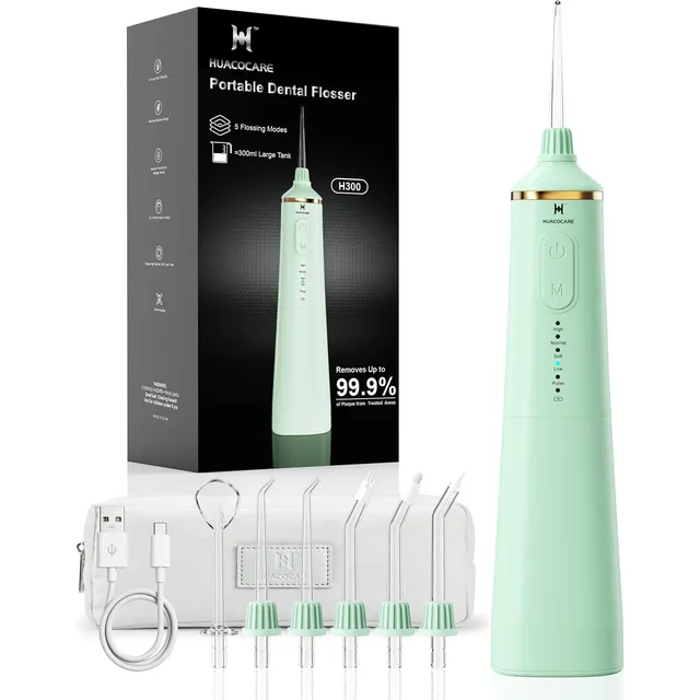 HUACO CARE Water Flosser 300 ml – Green